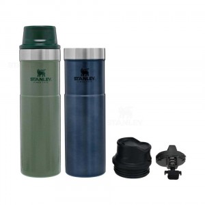 Stanley Classic Trigger-Action Travel Mug Twin Pack | 20 OZ Coffee & Tea | Danmark_S1702