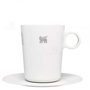 Stanley The DayBreak Café Latte Cup & Stillness Saucer | 10.6 OZ Coffee & Tea | Danmark_S2179