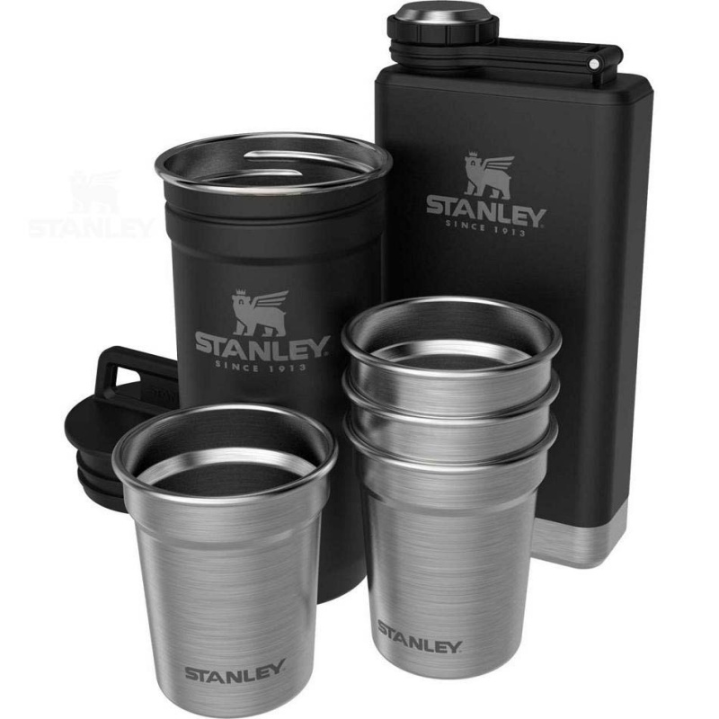 Stanley Adventure Pre-Party Shot Glass + Flask Set Barware | Danmark_S1945