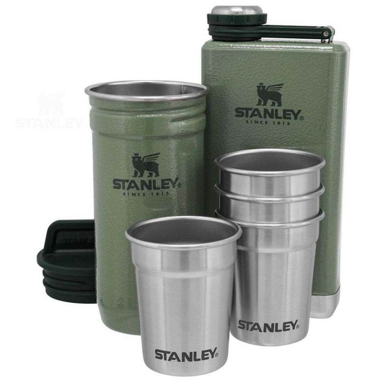 Stanley Adventure Pre-Party Shot Glass + Flask Set Barware | Danmark_S1655