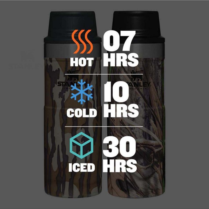 Stanley Classic Trigger-Action Travel Mug Twin Pack | 16 OZ Coffee & Tea | Danmark_S1264