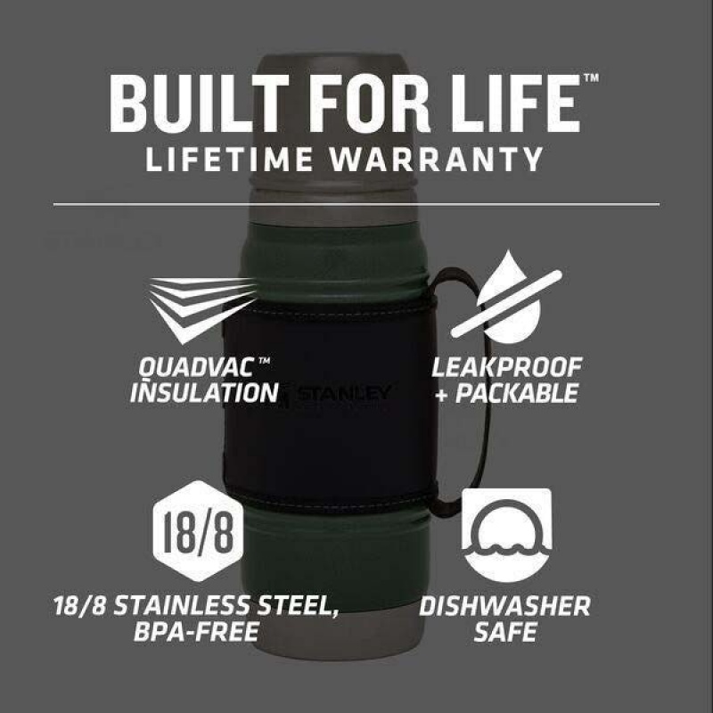 Stanley Legacy QuadVac™ Thermal Bottle | 20 OZ Coffee & Tea | Danmark_S1769