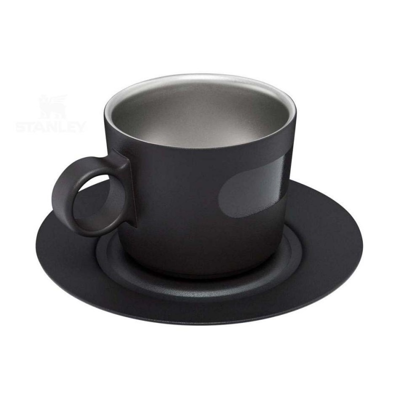 Stanley The DayBreak Cappuccino Cup & Stillness Saucer | 6.5 OZ Coffee & Tea | Danmark_S1800