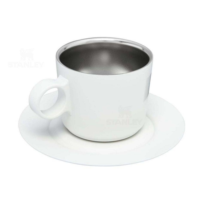 Stanley The DayBreak Cappuccino Cup & Stillness Saucer | 6.5 OZ Coffee & Tea | Danmark_S1686