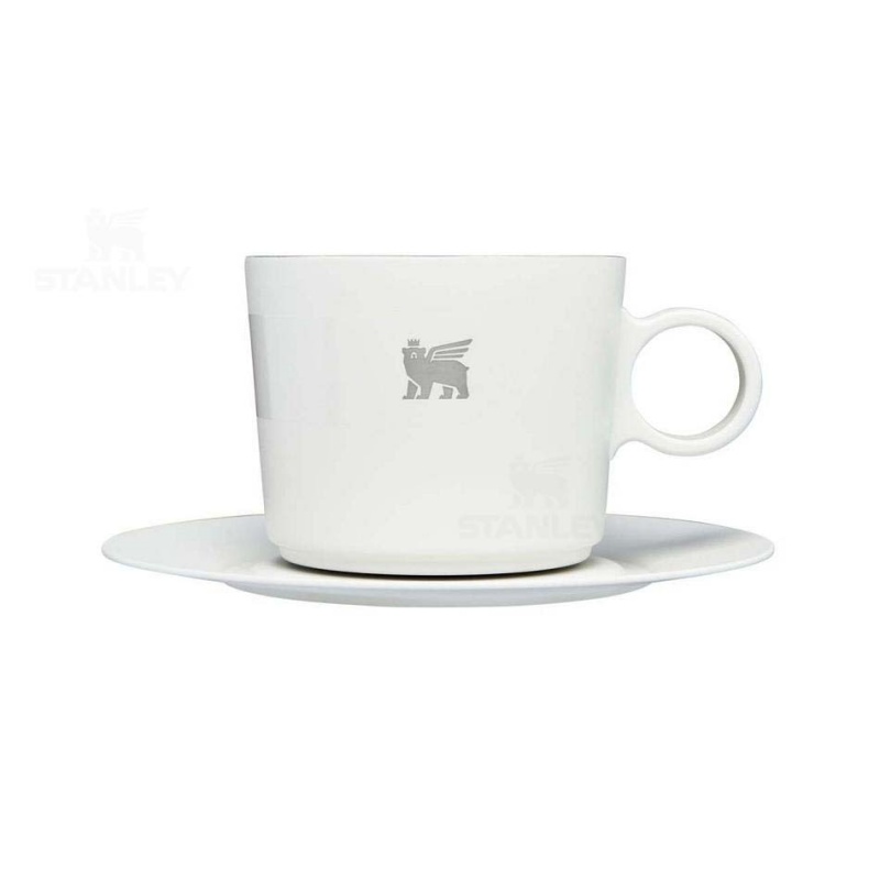 Stanley The DayBreak Cappuccino Cup & Stillness Saucer | 6.5 OZ Coffee & Tea | Danmark_S1686