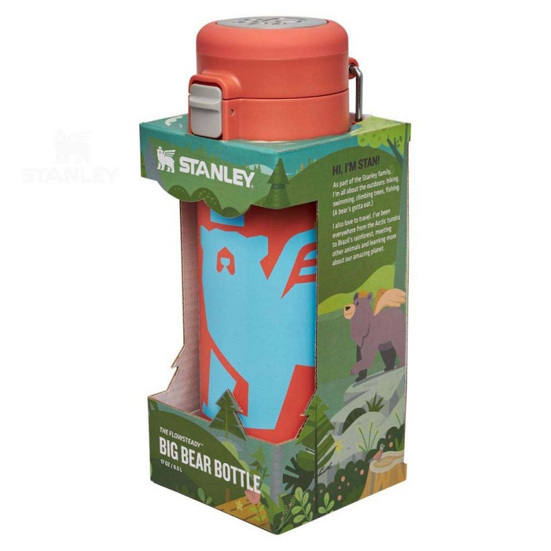 Stanley The Wild Imagination Flowsteady™ Big Bear Bottle | 17 OZ Tumblers | Danmark_S2345