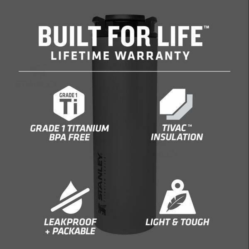 Stanley Titanium Travel Mug | 14 OZ Coffee & Tea | Danmark_S2067