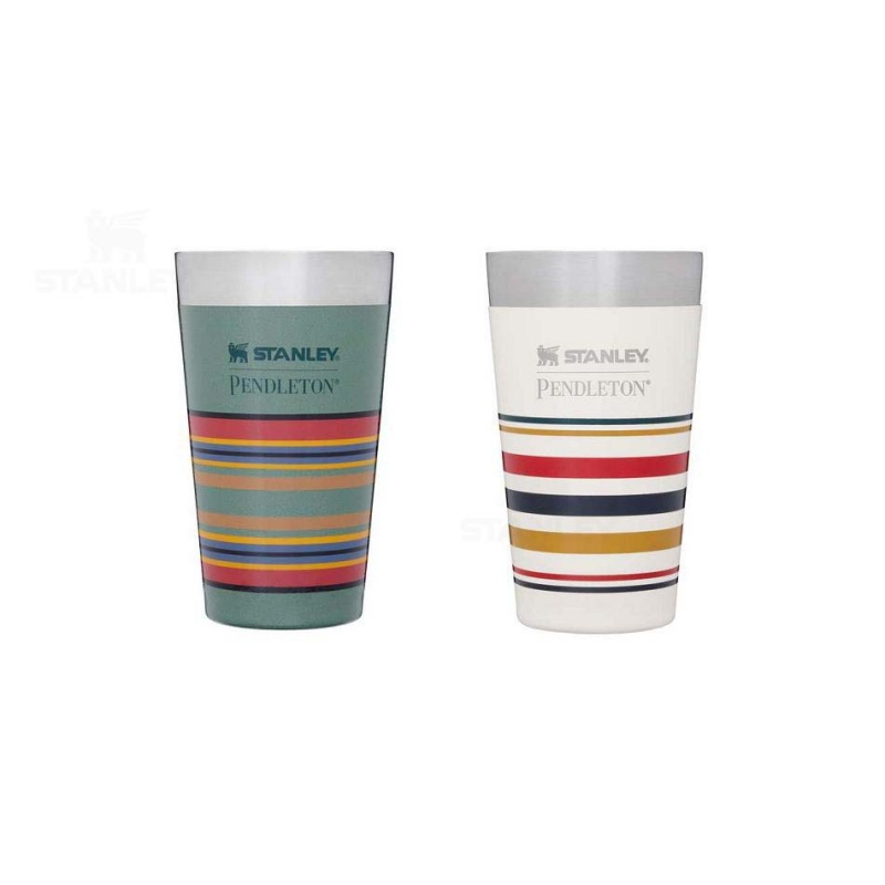 Stanley x Pendleton Stacking Beer Pint Set 2-Pack | 16 OZ Cups | Danmark_S1537