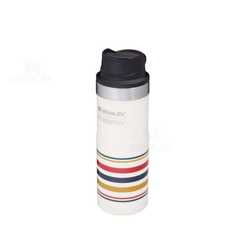 Stanley x Pendleton Trigger-Action Travel Mug | 16 OZ Coffee & Tea | Danmark_S1691