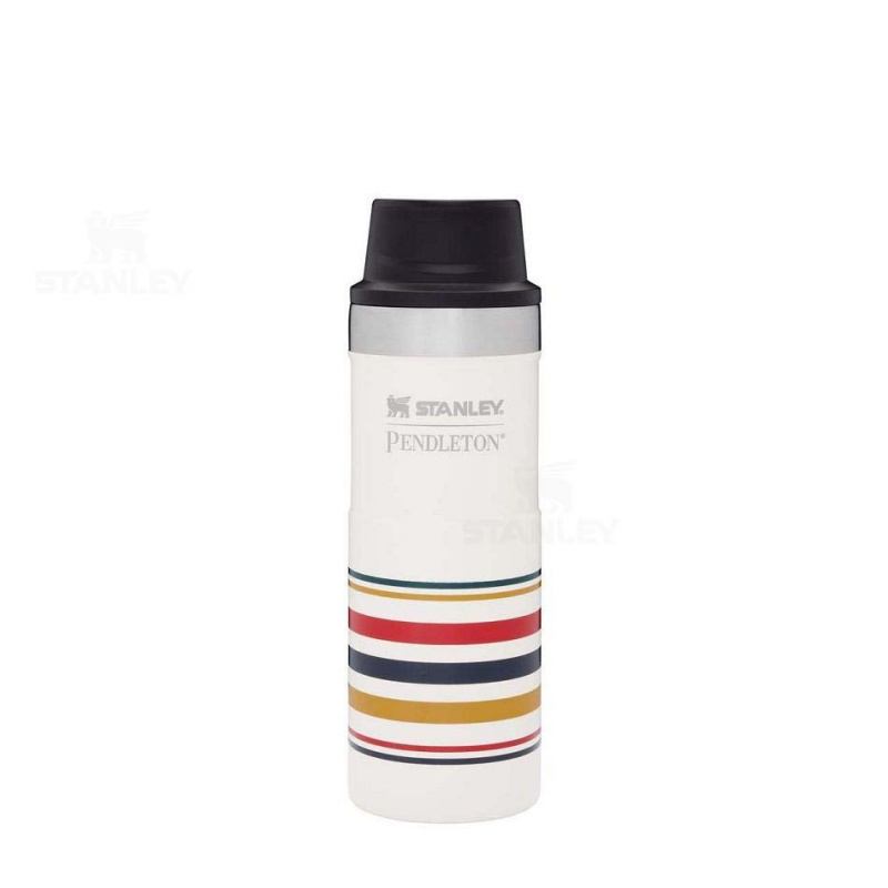 Stanley x Pendleton Trigger-Action Travel Mug | 16 OZ Coffee & Tea | Danmark_S1691