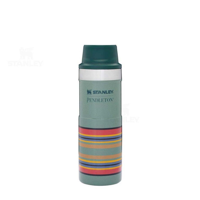 Stanley x Pendleton Trigger-Action Travel Mug | 16 OZ Coffee & Tea | Danmark_S1616