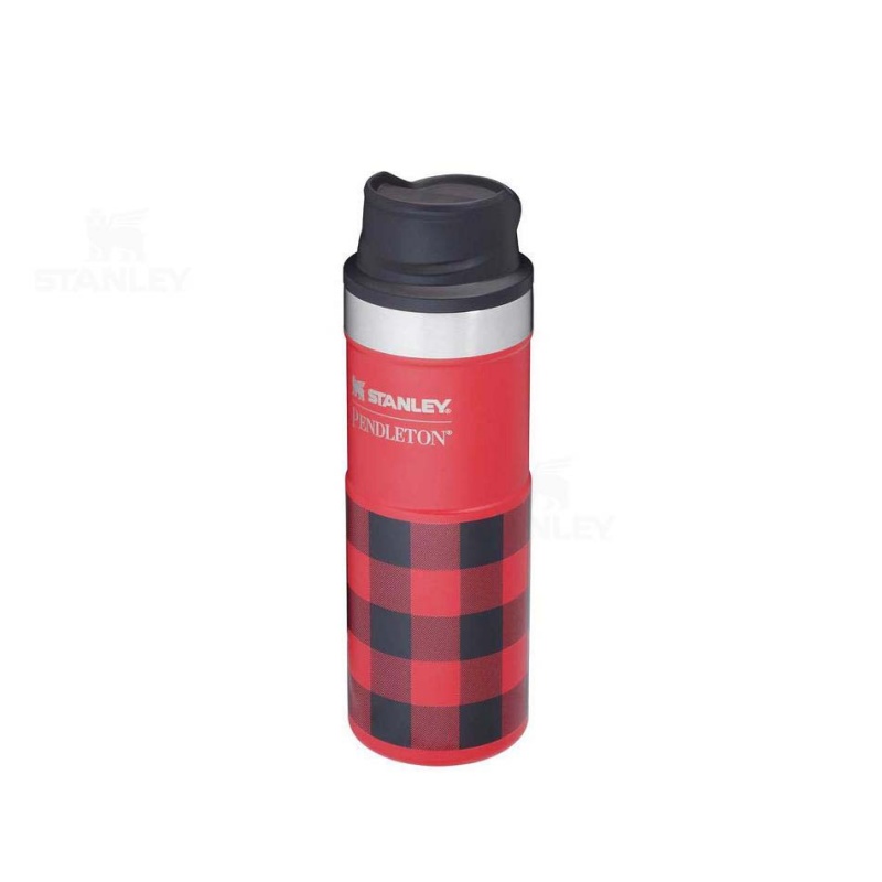 Stanley x Pendleton Trigger-Action Travel Mug | 16 OZ Coffee & Tea | Danmark_S1452