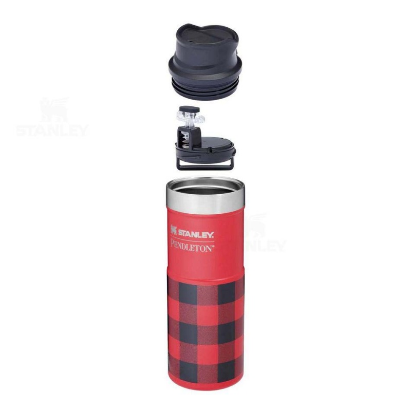 Stanley x Pendleton Trigger-Action Travel Mug | 16 OZ Coffee & Tea | Danmark_S1452